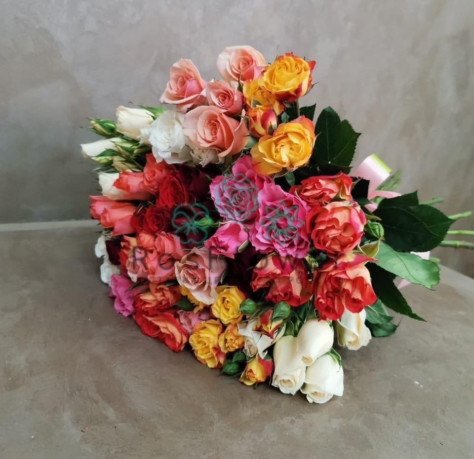 Букет цветов из: Розы в Николаевке Республики Мордовия