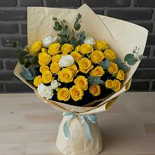 Букет цветов из:  Розы в Николаевке Республики Мордовия