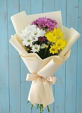 Букет цветов из:  Хризантемы в Николаевке Республики Мордовия