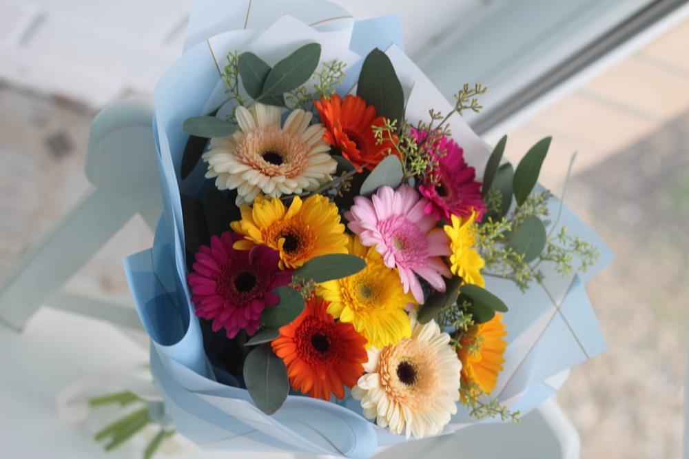 Букет цветов из: Герберы в Николаевке Республики Мордовия