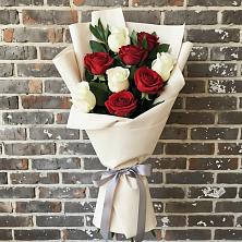 Букет цветов из:  Розы в Николаевке Республики Мордовия