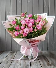 Букет Розовый кустик #REPLACE_PRED# Николаевке Республики Мордовия