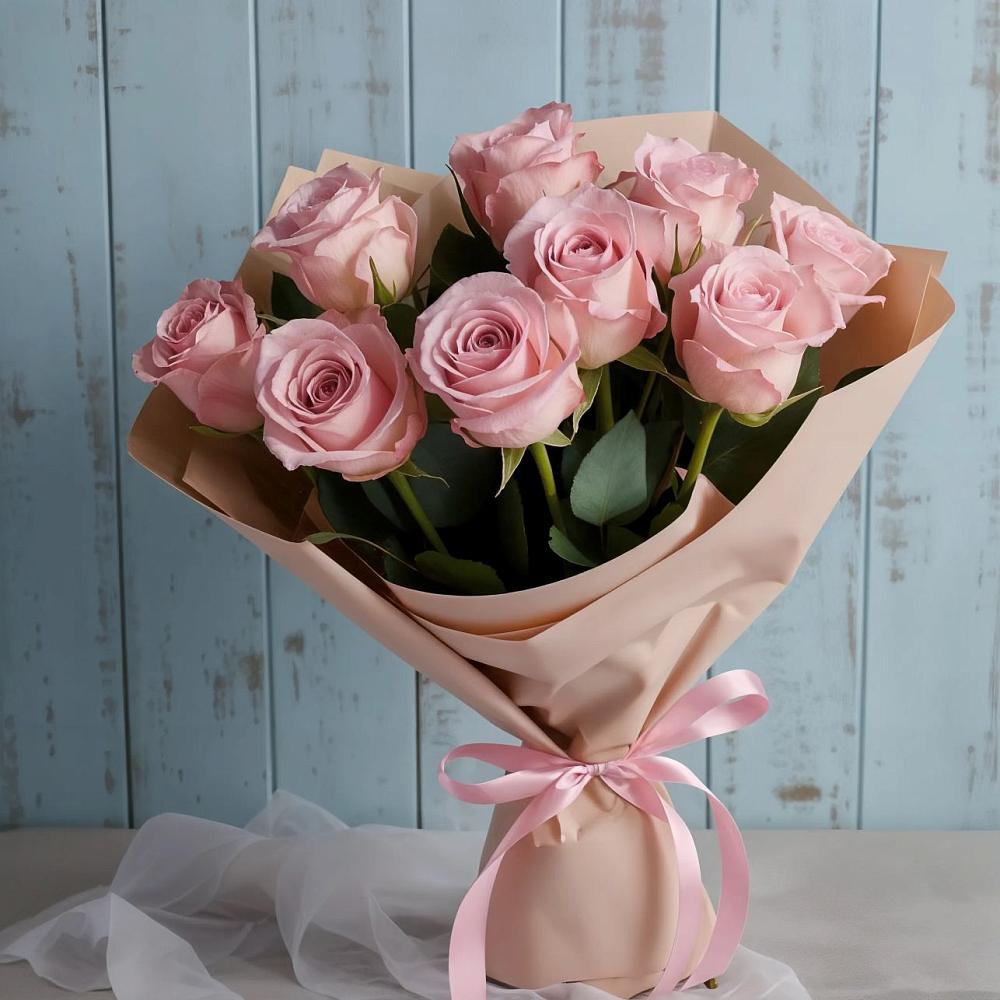 Букет цветов из: Розы в Николаевке Республики Мордовия