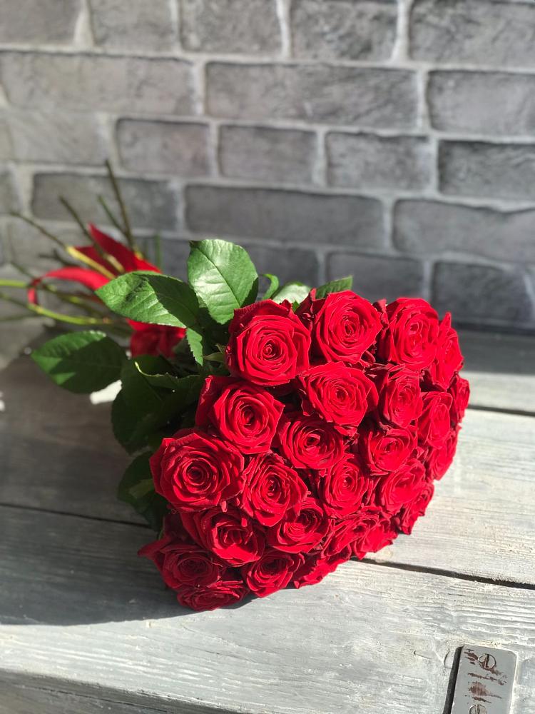Букет Красные розы Фридом в Николаевке Республики Мордовия