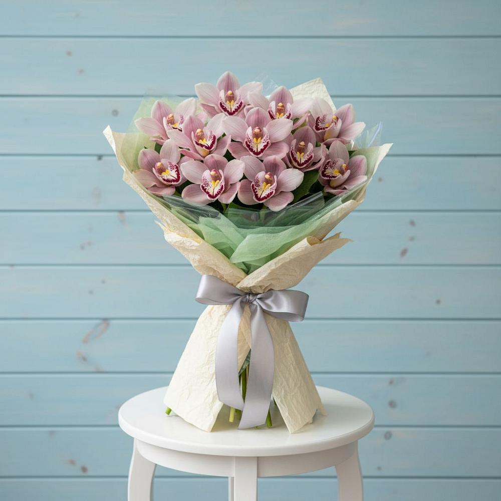 Букет цветов из: Орхидеи и Розы в Николаевке Республики Мордовия