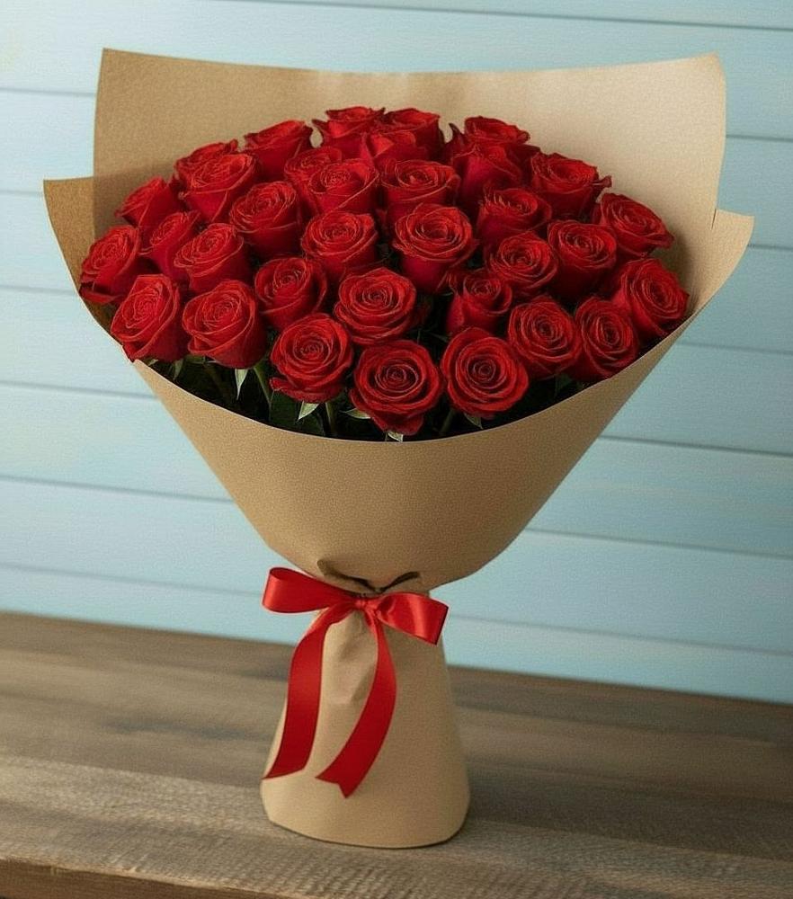 Букет Красные розы Милано в Николаевке Республики Мордовия