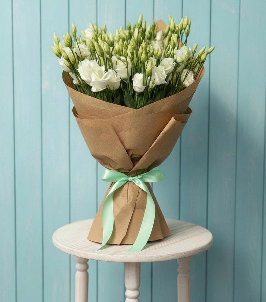 Букет цветов из: Лизиантусы в Николаевке Республики Мордовия