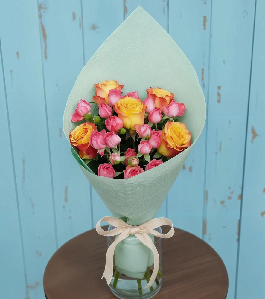 Букет цветов из: Розы в Николаевке Республики Мордовия