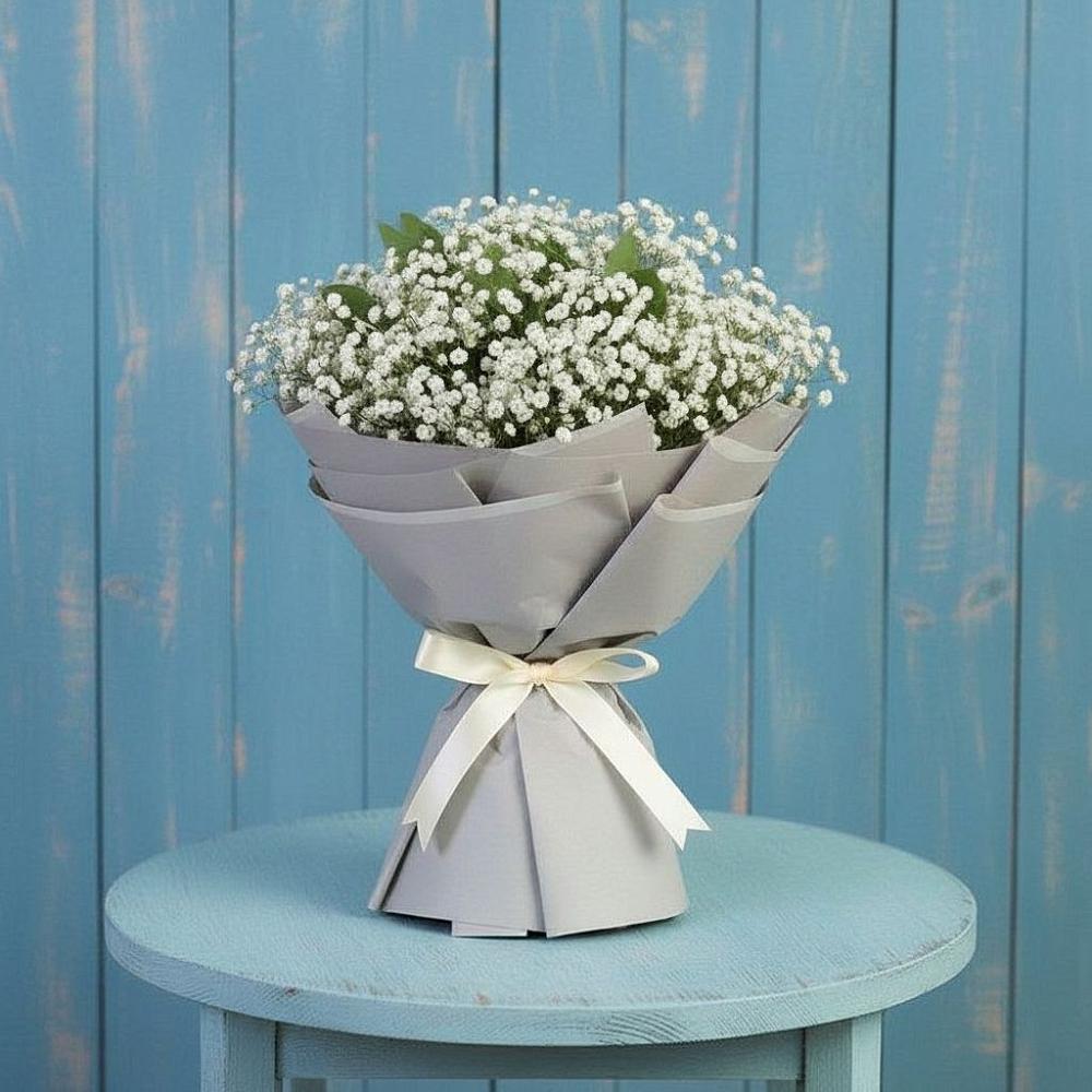 Букет цветов из: Гипсофила в Николаевке Республики Мордовия