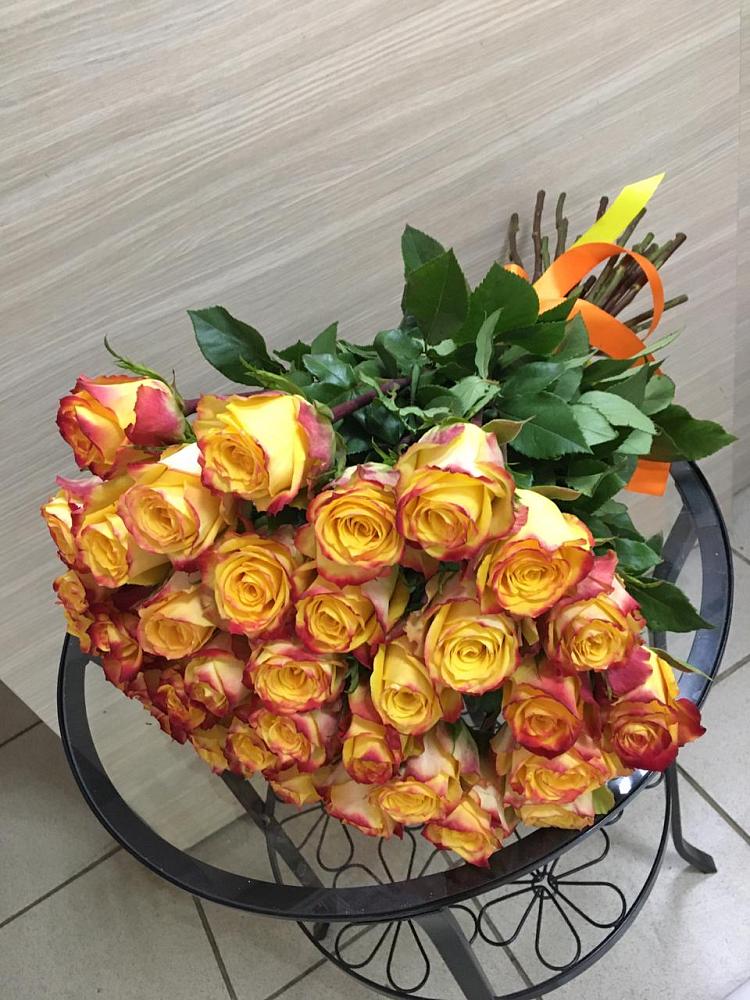 Букет Желтые розы в Николаевке Республики Мордовия