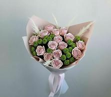 Букет цветов из:  Розы и Хризантемы в Николаевке Республики Мордовия