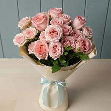 Букет Розовый шарм в Николаевке Республики Мордовия