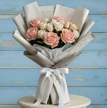 Букет цветов из:  Розы #REPLACE_PRED# Николаевке Республики Мордовия