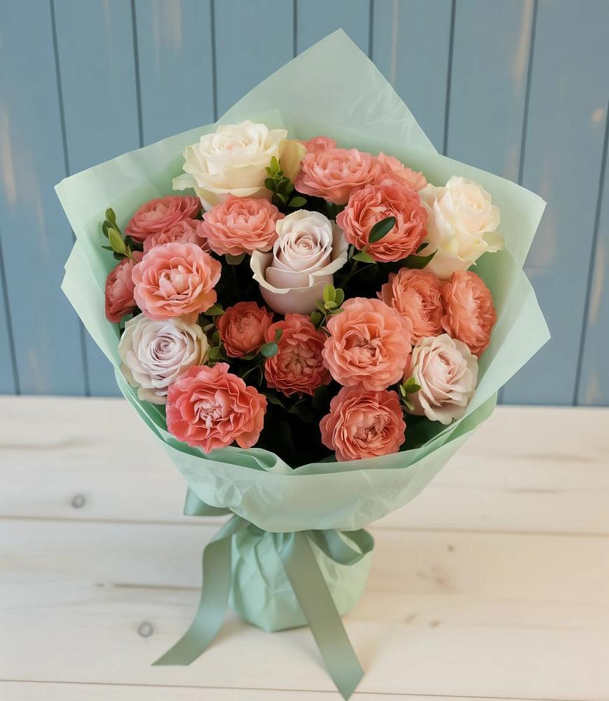 Букет цветов из: Розы в Николаевке Республики Мордовия