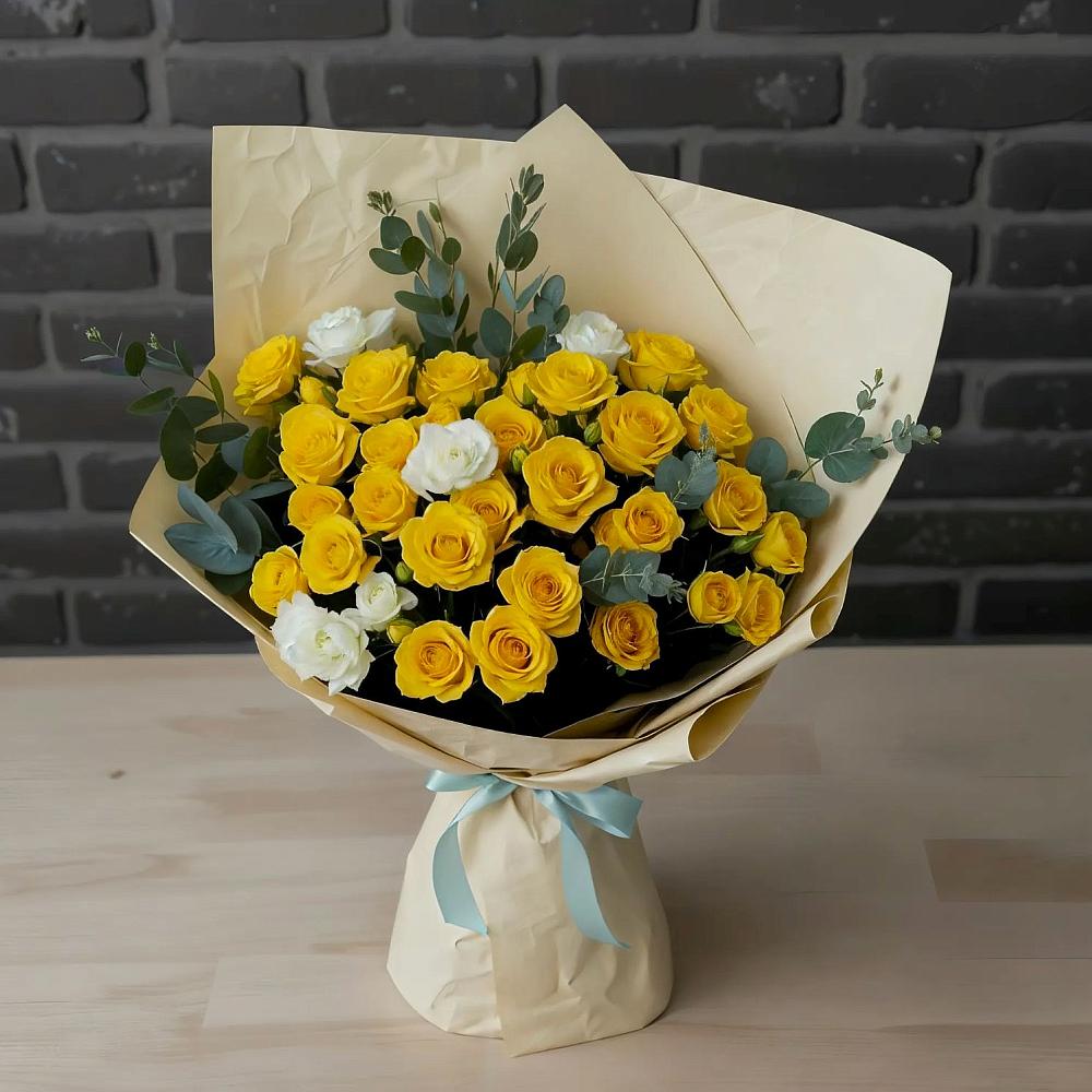 Букет цветов из: Розы в Николаевке Республики Мордовия