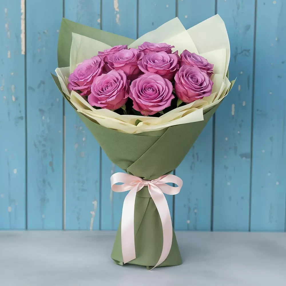 Букет Розы Фёрст Леди в Николаевке Республики Мордовия