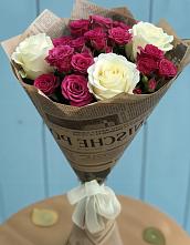 Букет цветов из:  Розы в Николаевке Республики Мордовия