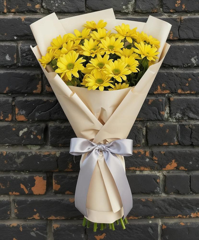 Букет цветов из: Хризантемы в Николаевке Республики Мордовия
