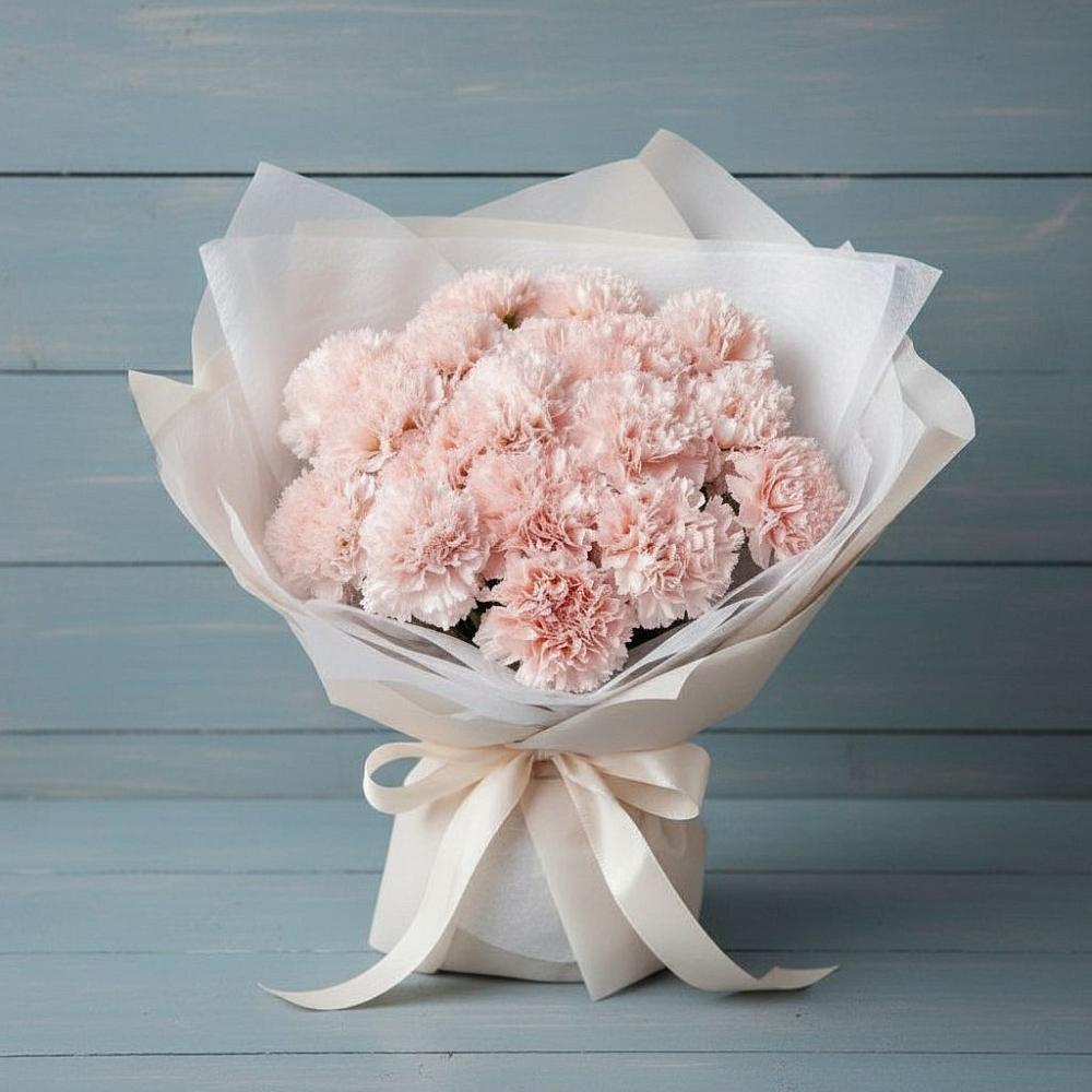 Букет цветов из: Гвоздики в Николаевке Республики Мордовия