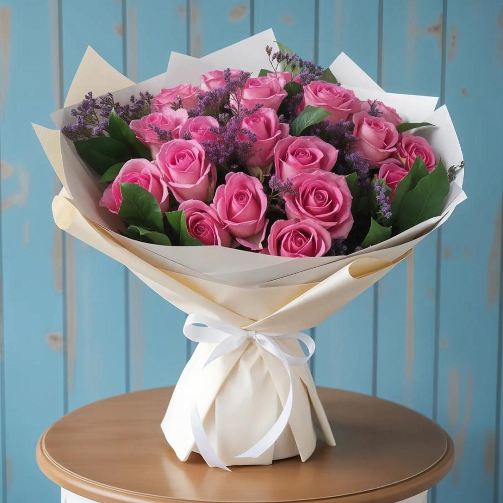 Букет цветов из: Розы в Николаевке Республики Мордовия