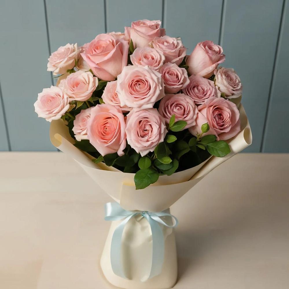 Букет Розовый шарм в Николаевке Республики Мордовия