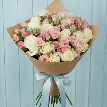 Букет цветов из:  Розы в Николаевке Республики Мордовия